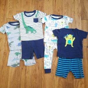 4 pairs of Carter's 2-piece Pajamas